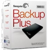 HD Ext Port Seagate 500GB USB 3.0 Preto Backup Plus STBU5001