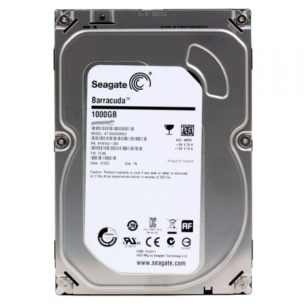 HD 1TB Seagate Sata III 64 MB