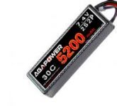 BATERIA LIPO 5200MAH AGAPOWER 2S 7,4v 30/60C