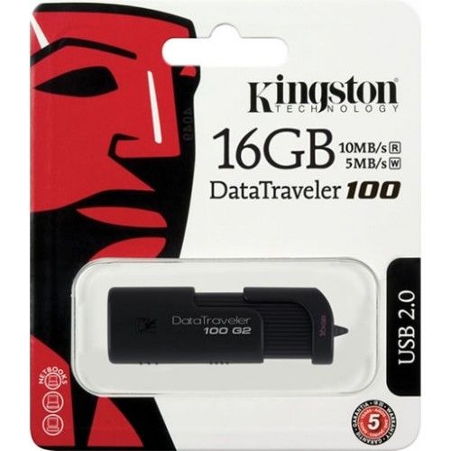 Pen Drive Kingston 16GB DT100G2/16GBZ