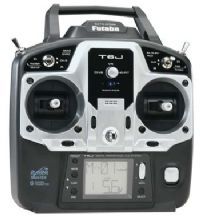 Rádio Futaba 6J 2.4GHz 6 canais, 15 memórias