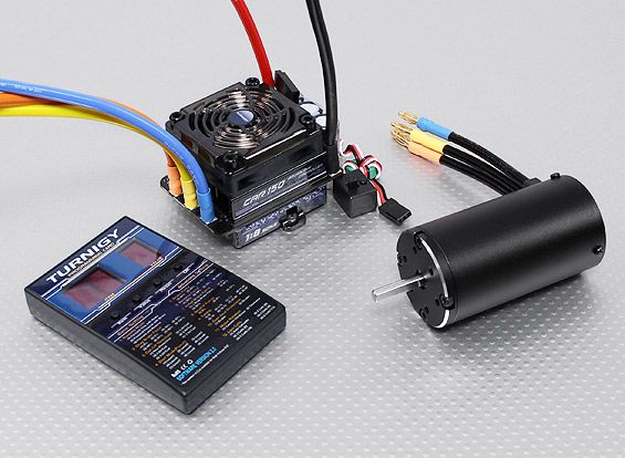 kit Turnigy Brushless 1/8 Scale Car Power System 2000KV/150A