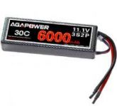 BATERIA LIPO 6200MAH AGAPOWER 3S 11,1v 30/60C